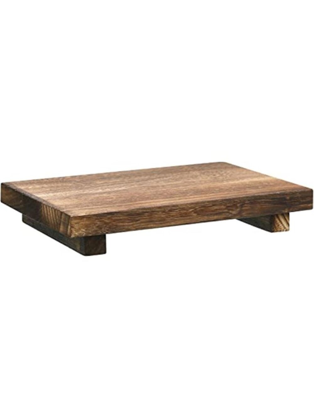 Wood Riser Tray Soap,Stand Soap Tray for Kitchen Sink, Wood Pedestal for Kitchen